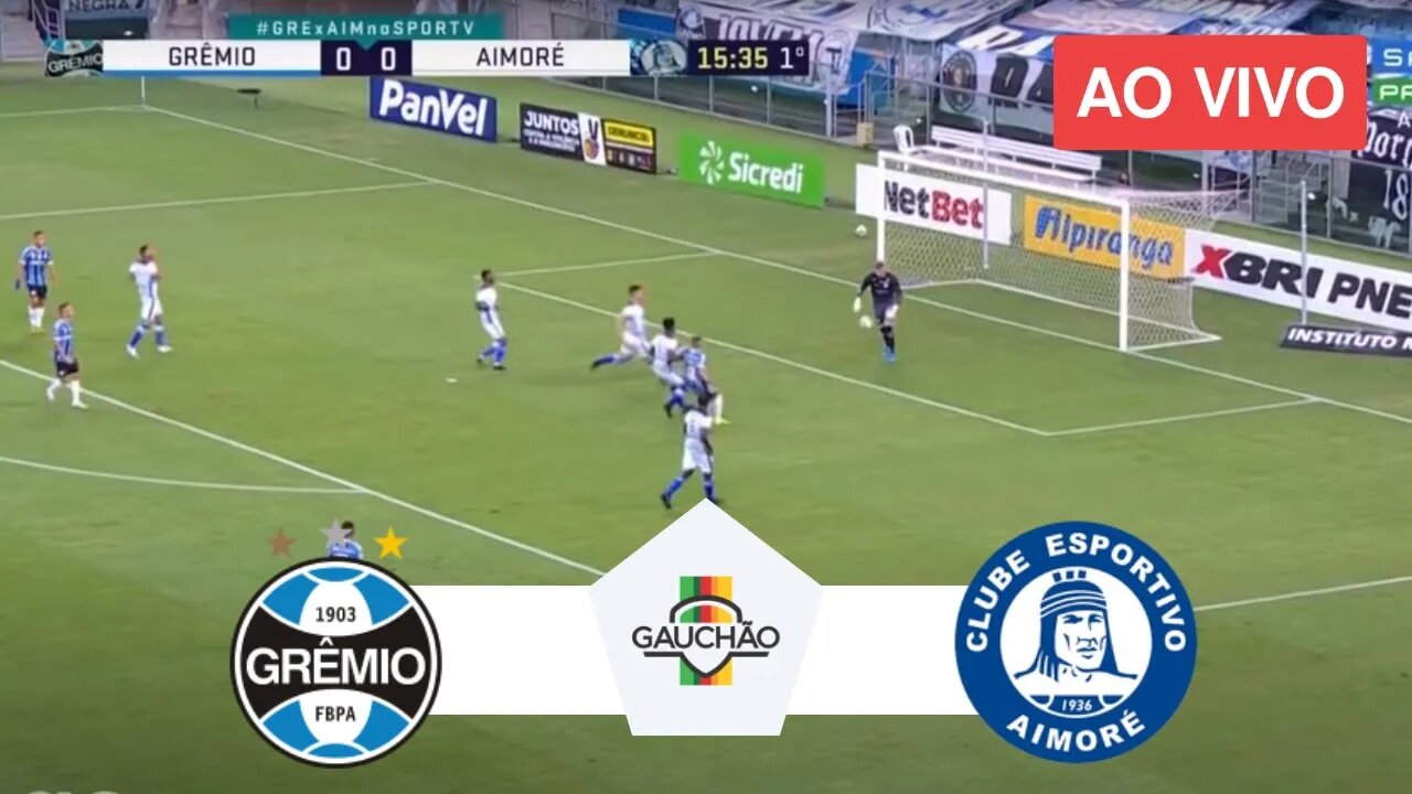 Grêmio x Aimoré AO VIVO COM IMAGENS | Campeonato Gaúcho 2023 | JOGO DE HOJE | ASSISTA AGORA!