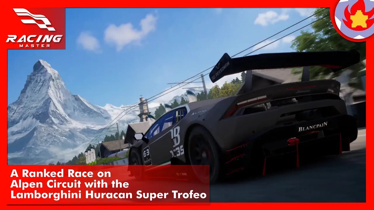 A Ranked Race on Alpen Circuit with the Lamborghini Huracan Super Trofeo | Racing Master