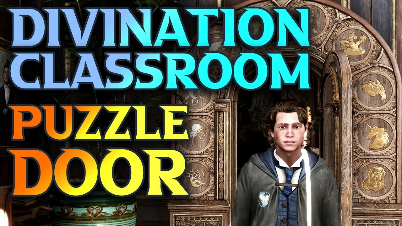 Divination Classroom Puzzle Door - Hogwarts Legacy Door Puzzle Solution