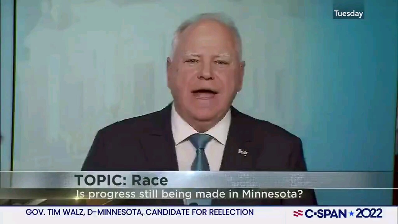 Tim Walz "We have more refugees per capita than any other state. That's... our cultural future.