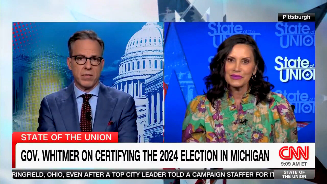 Gretchen Whitmer: Harris Doesn't Take Tough Qs Because She's A Happy Warrior Who Can Answer Tough Qs