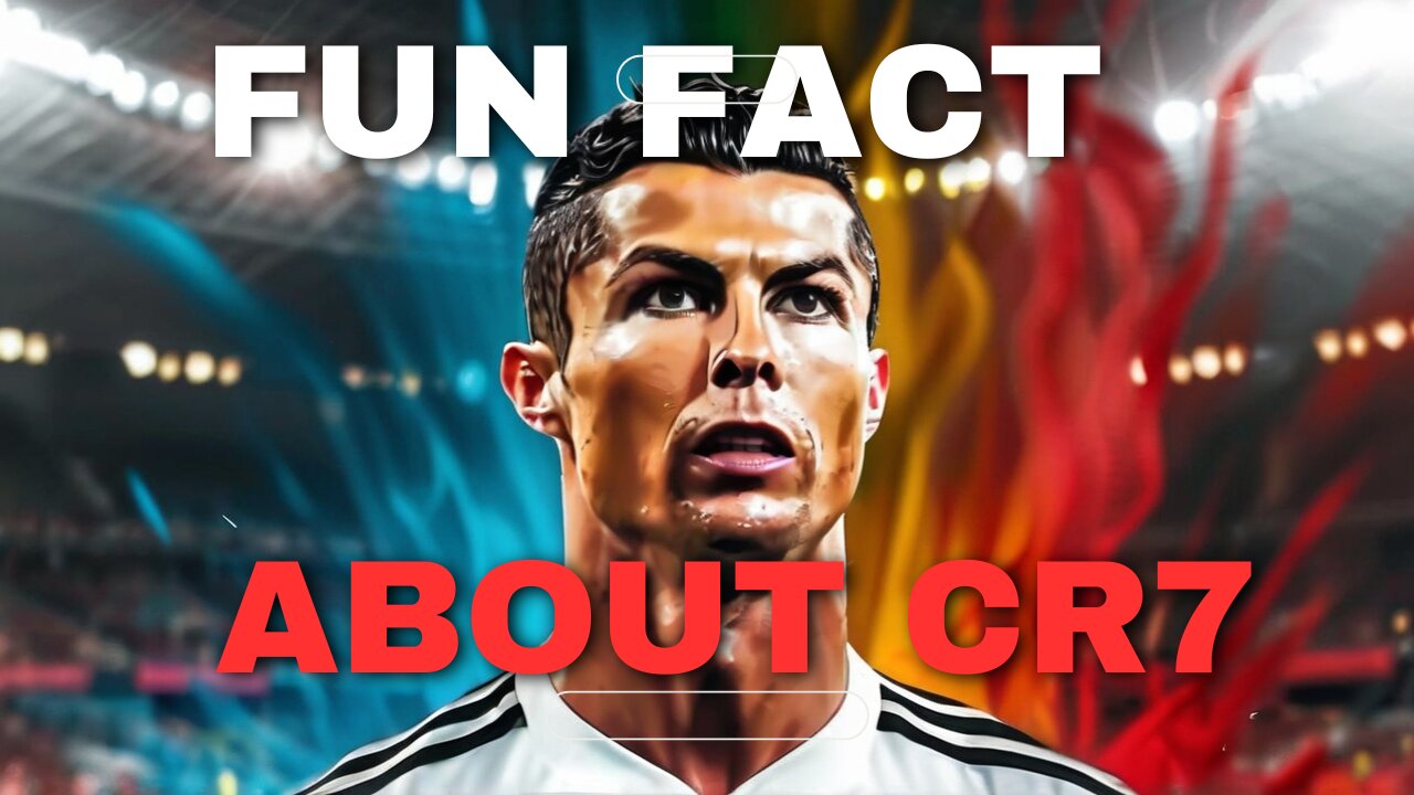 Cr7 : unique and surprising fact about Cristiano Ronaldo