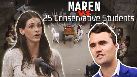 Can 1 Liberal Outsmart 25 Conservative Students (feat. Charlie Kirk & Maren) - Jubilee Parody