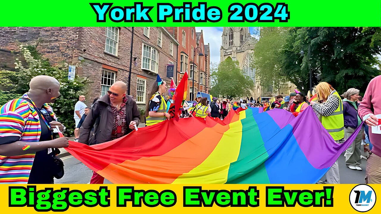 York Pride 2024: Biggest Free Event Ever! 🌈🎉 | Trend Magnet