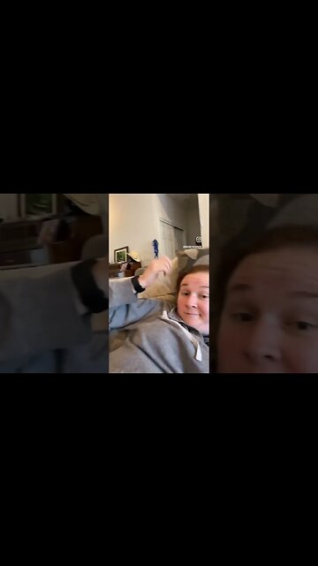 Hooman lays on the couch… I lay on the Hooman!