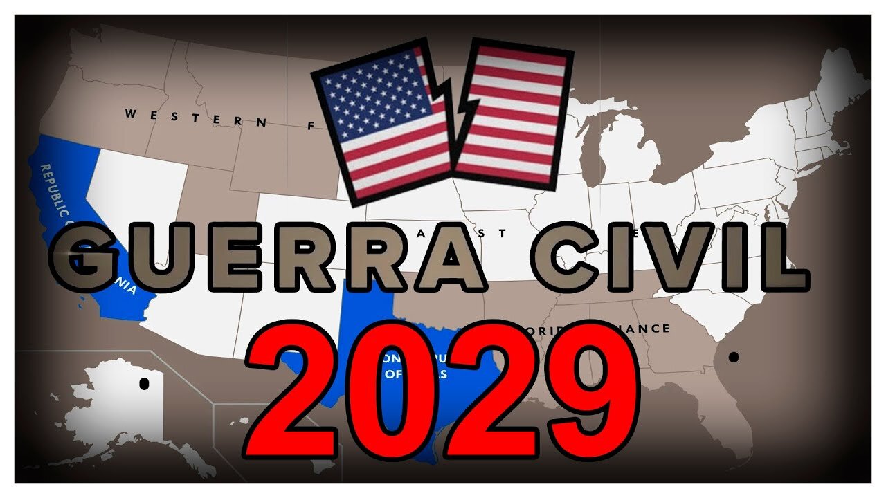 LA PROSSIMA GUERRA CIVILE AMERICANA POTREBBE SUCCEDERE PRIMA DEL 2029..LA PROGRAMMAZIONE PREDITTIVA NEL FILM CIVIL WAR AL CINEMA AD APRILE 2024 ANNUNCIA UNA FUTURA GUERRA CIVILE IN AMERICA E LA FINE DELL'EGEMONIA AMERICANA CON LA DIVISIONE DEGLI USA