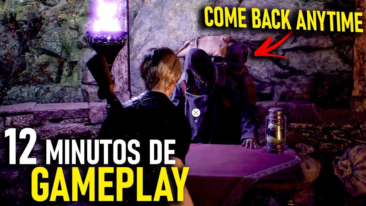 12 MIN de GAMEPLAY INÉDITA - CHAPTER 5 - Resident Evil 4 Remake