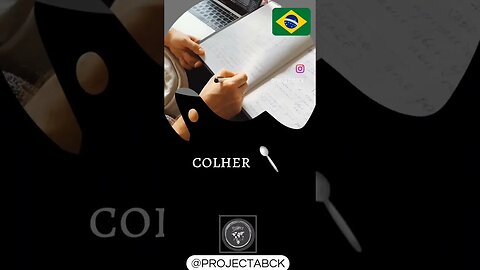 🇧🇷Cutlery in portuguese/Talheres