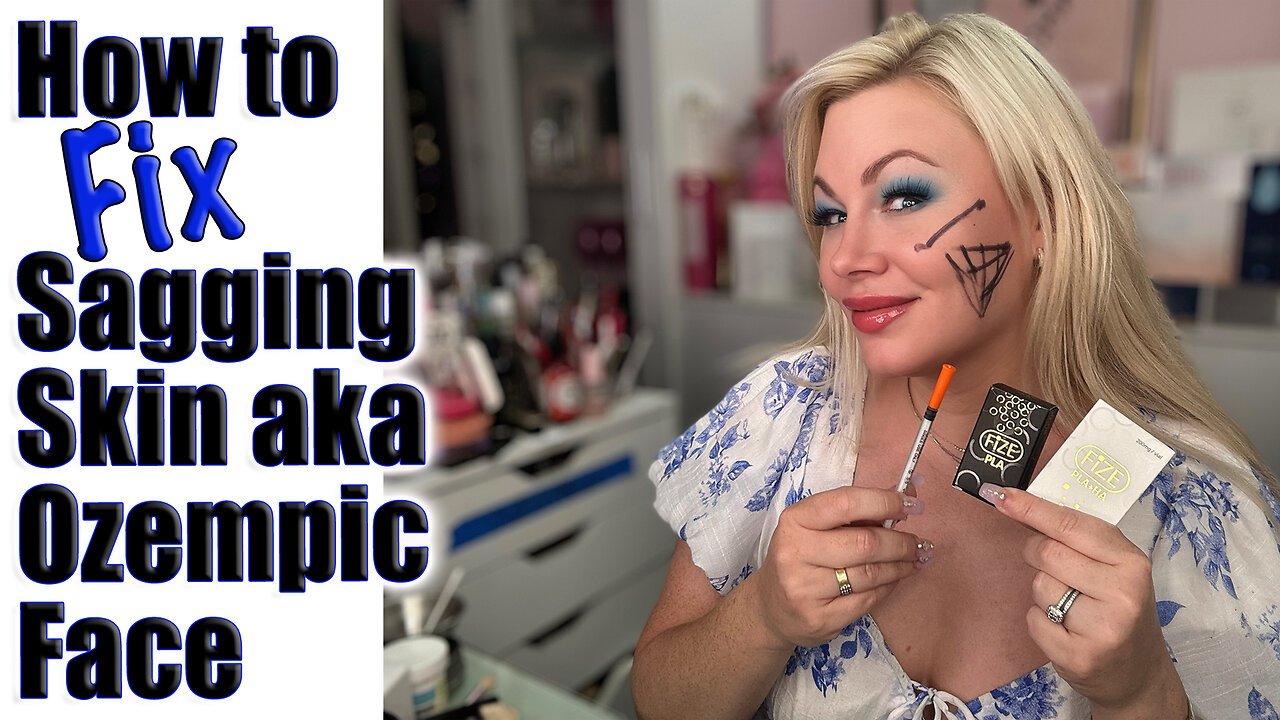 How to FIX SAGGING SKIN aka Ozempic Face! Wannabe Beauty Guru | Code Jessica10 Saves you money