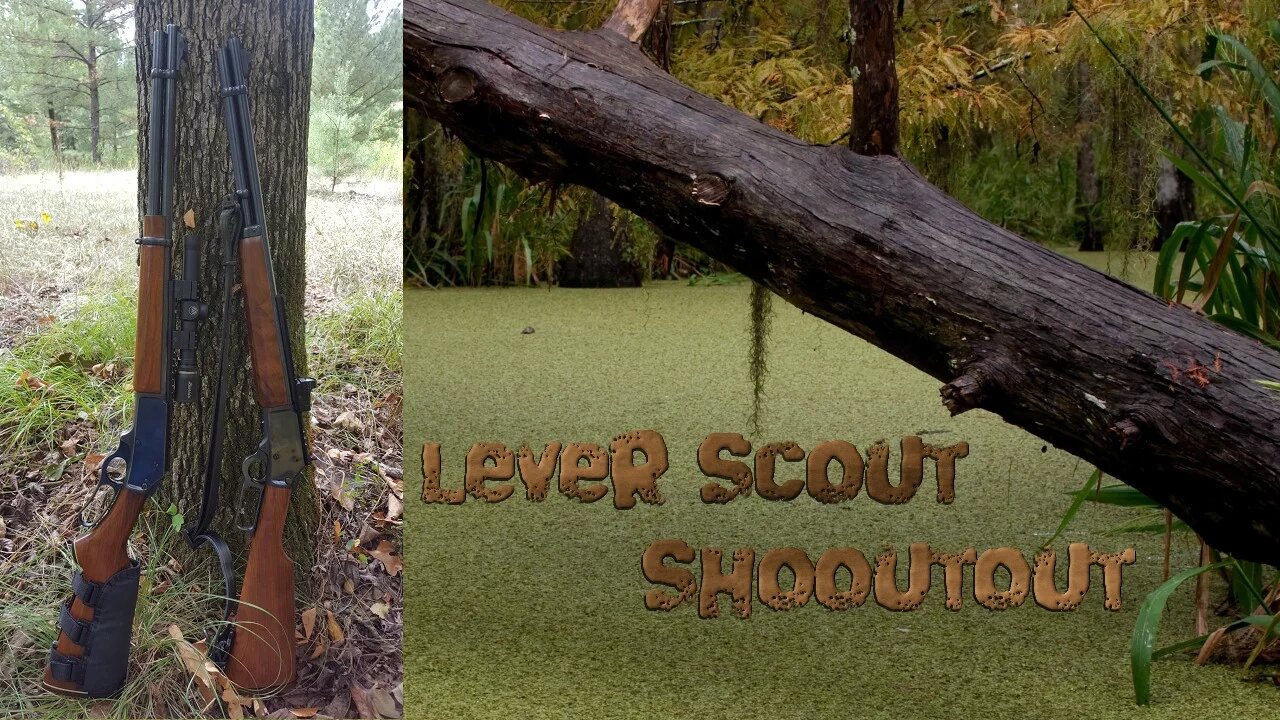 Lever Scout Shootout - Red Dot vs Scout Scope - Which is Better?