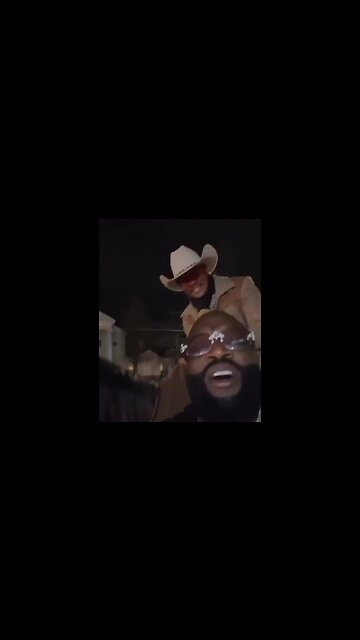 Rick Ross The First Rapper To Pull Up to The Club On A Horse