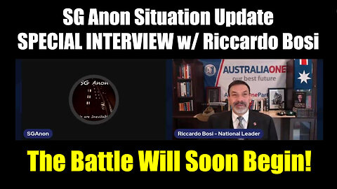 SG Anon Situation Update - SPECIAL Interview W/ Riccardo Bosi - 9/23/24..