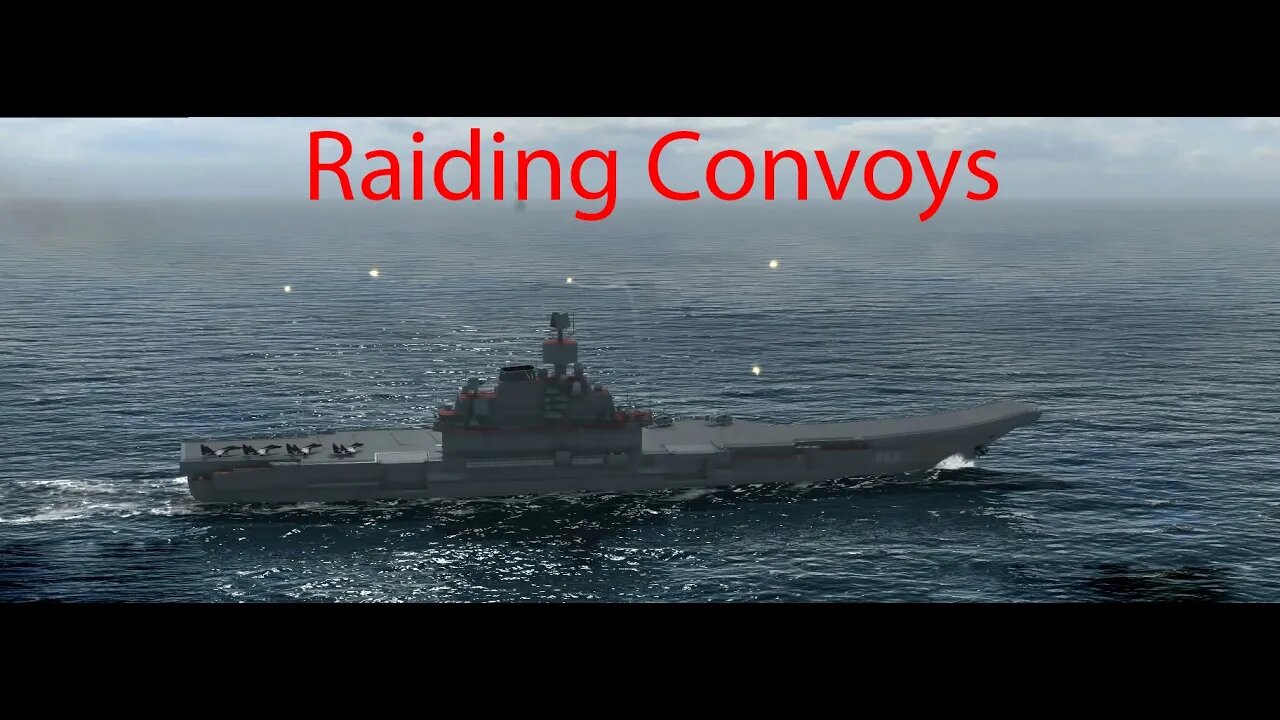 Aircraft Carrier as a Raider - Cold Waters with Epic Mod