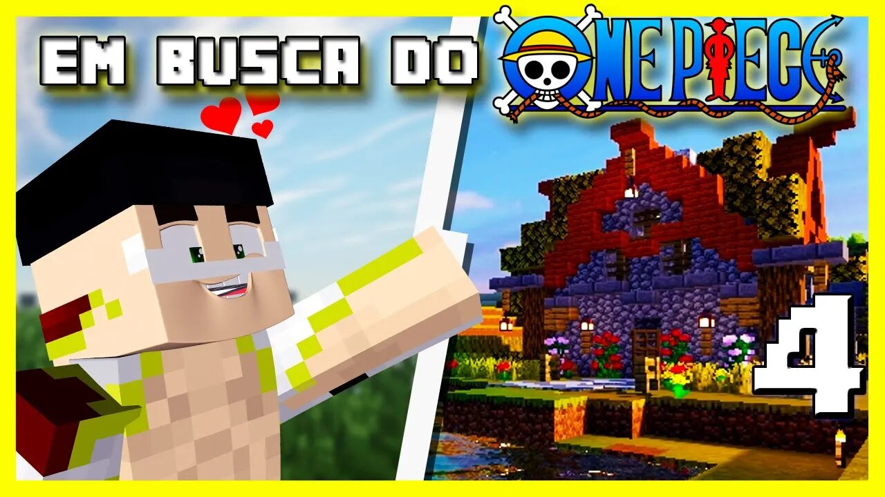 CONSTRUÍ UMA SALA DE MINERAÇÃO NA CAMADA 11 E UMA OUTRA DE... (Minecraft) | Em busca do One Piece #4