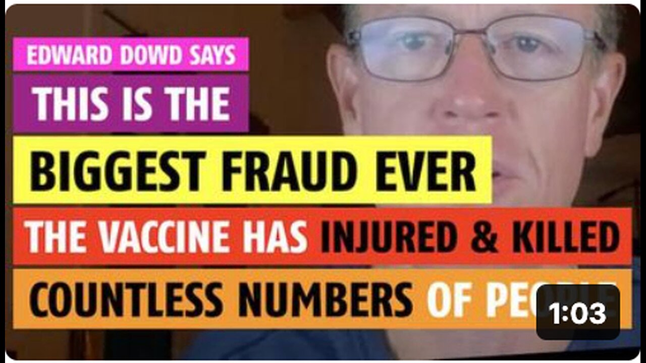 This is the biggest fraud ever committed says Ed Dowd