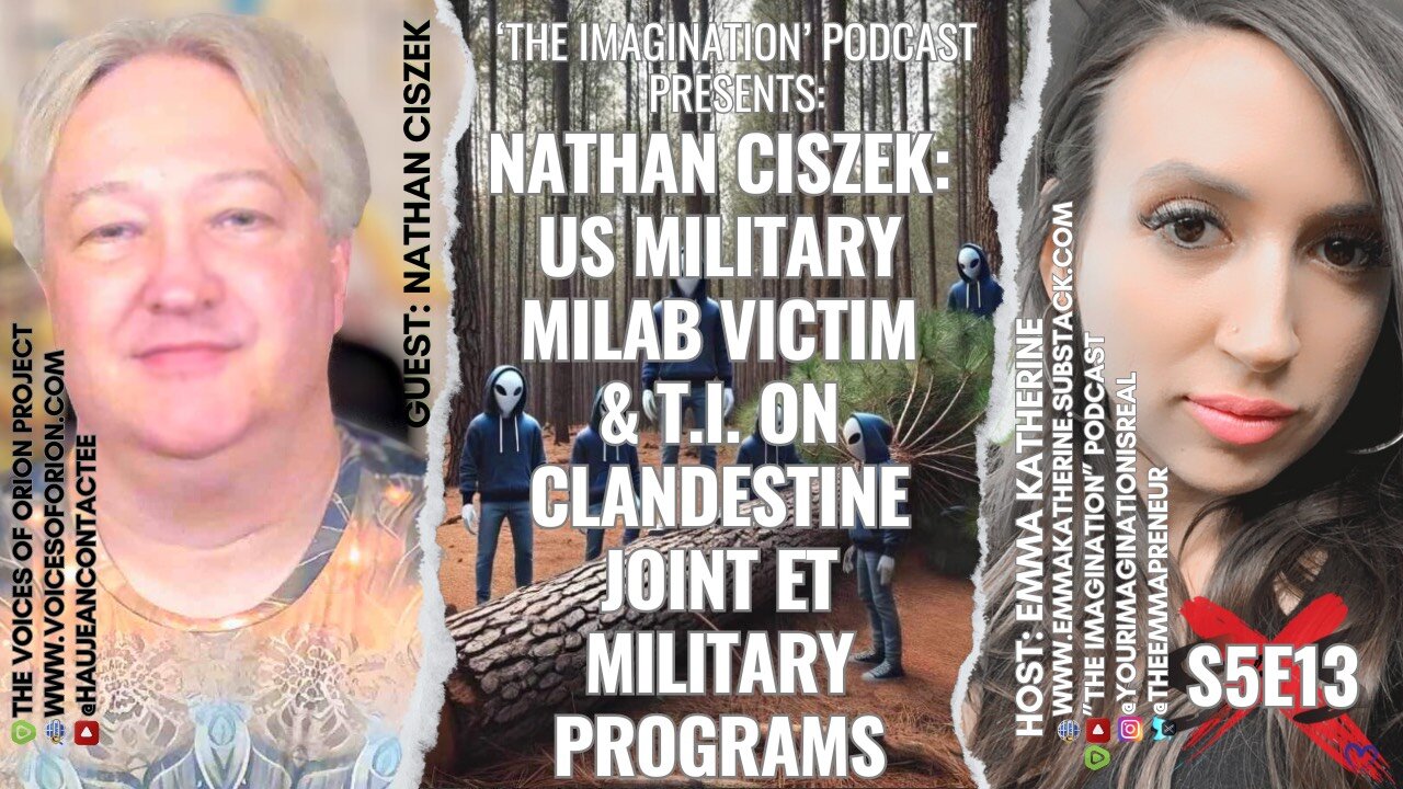 S5E13 | Nathan Ciszek - US Military MILAB Victim & T.I. on Clandestine Joint ET Military Programs