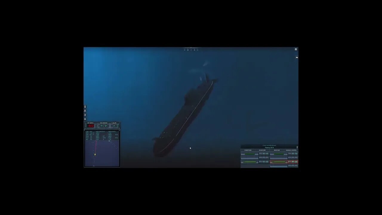 Torpedo Evasion with Typhoon SSBN