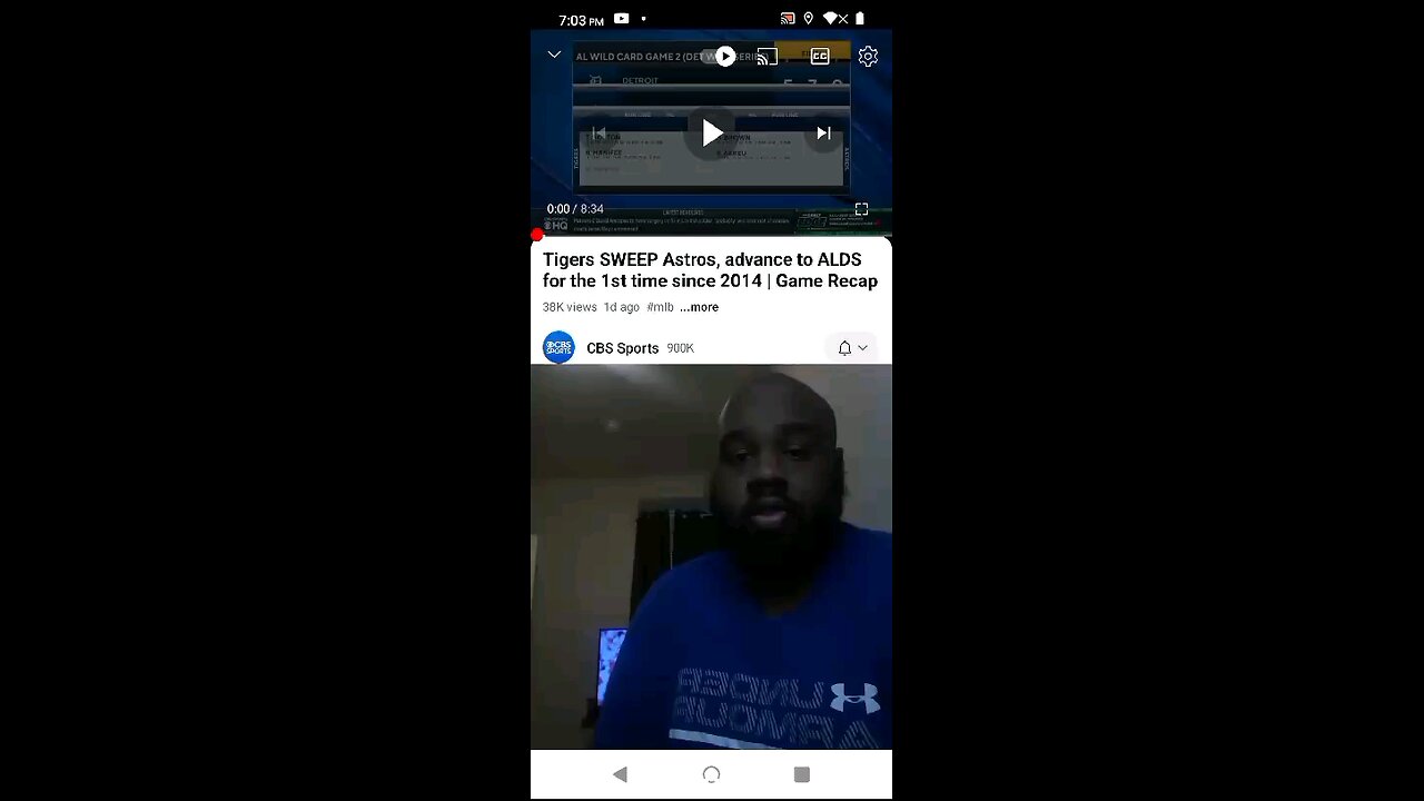 Tigers 🐅 sweep Astro Move on to the ALDS