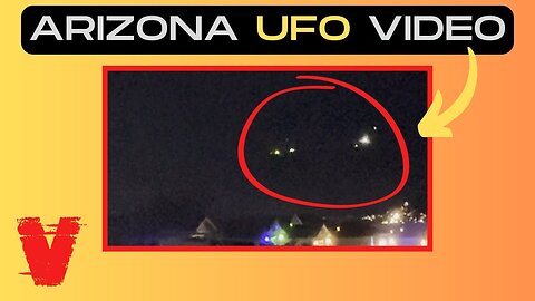 BREAKING Arizona UFO Video Goes VIRAL "Saucer Shaped"