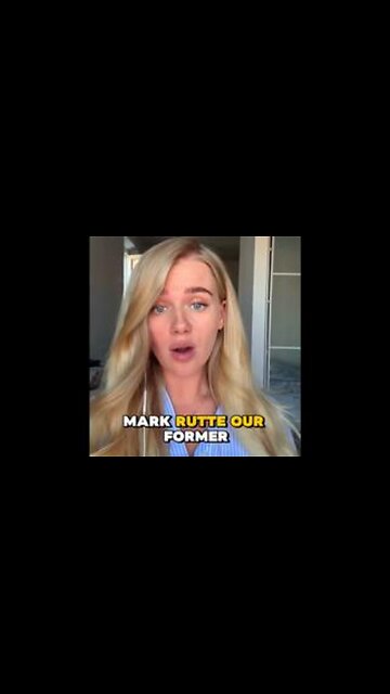 🇳🇱 Eva Vlaardingerbroek speaks about former PM Mark Rutte, the man who ruined The Netherlands