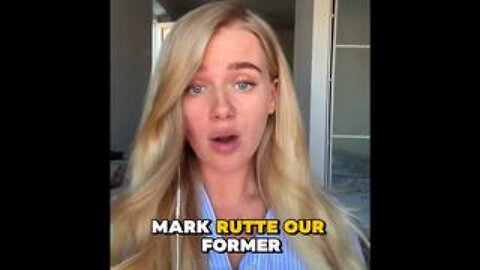 🇳🇱 Eva Vlaardingerbroek speaks about former PM Mark Rutte, the man who ruined The Netherlands