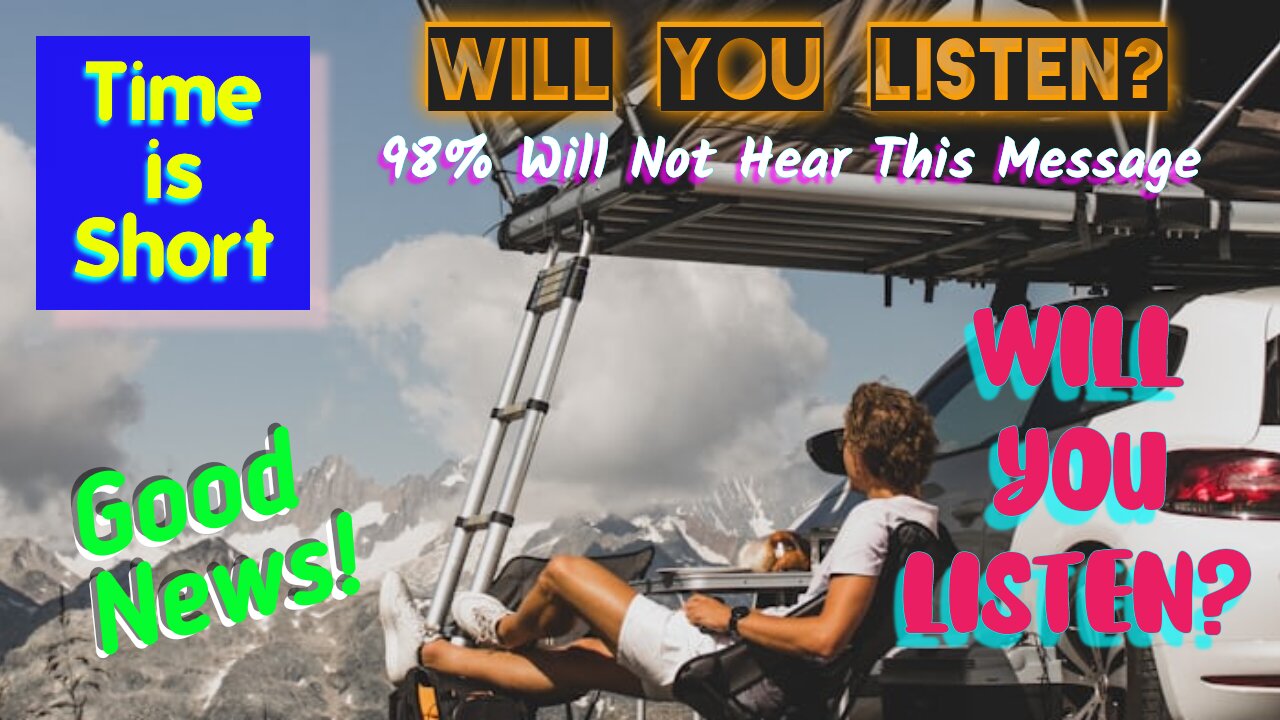 98% Will Not Hear This Message - Will You Listen?