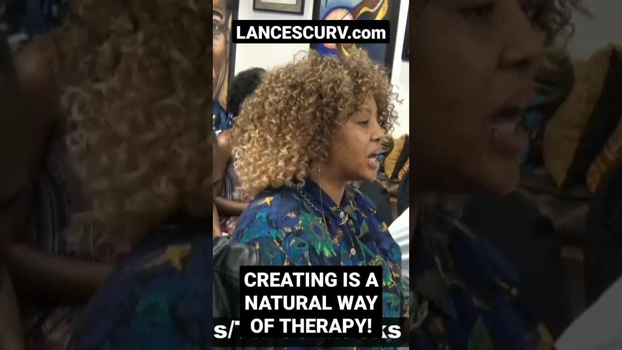 CREATING IS A NATURAL WAY OF THERAPY! | @LanceScurv| #healing