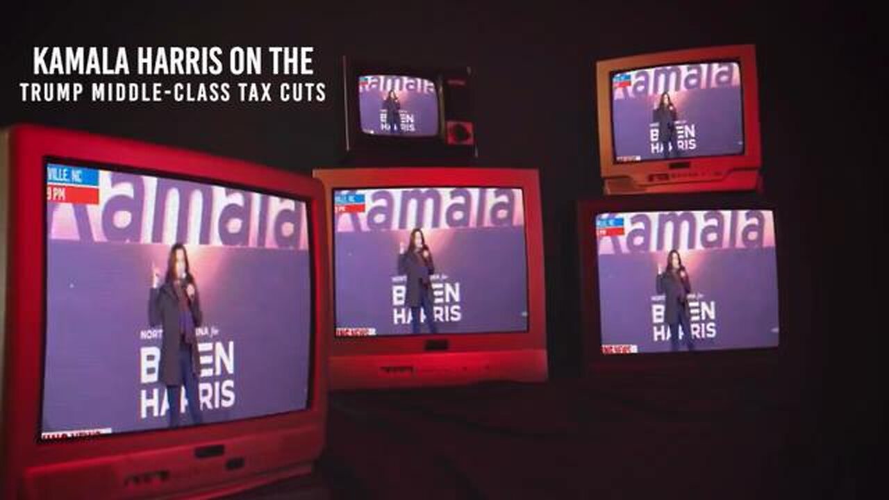 Kamala Harris on Donald J. Trump's tax cuts for the middle class