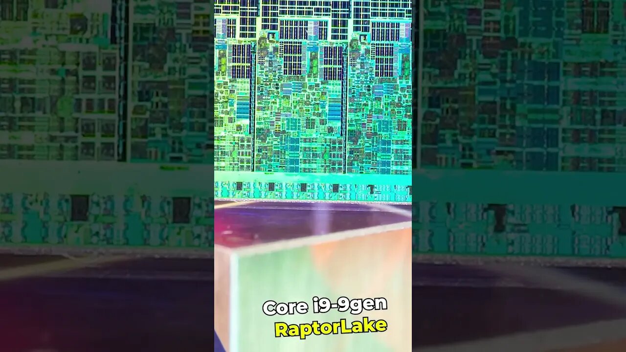 How Computer Processors Look's Under Microscope