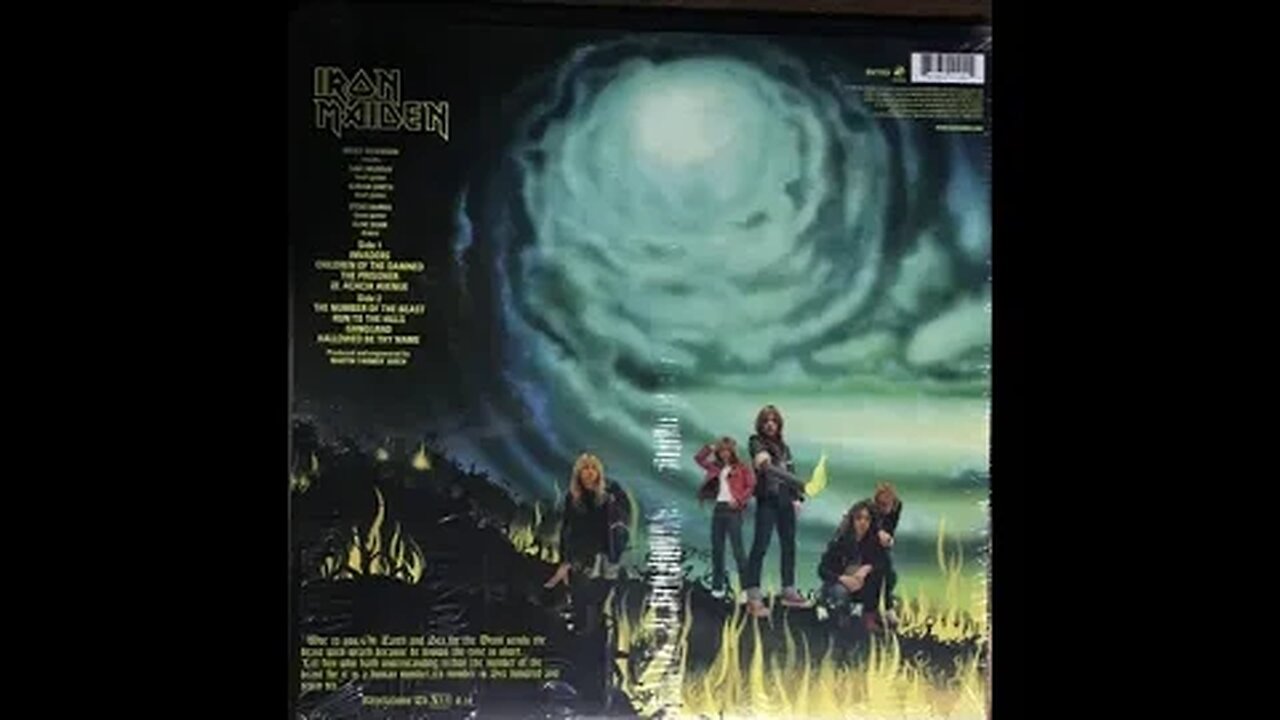 Iron Maiden - The Number of the Beast - Full Album Vinyl Rip (1982)