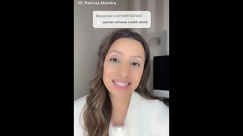 Com quantas semanas o bebê mexe?