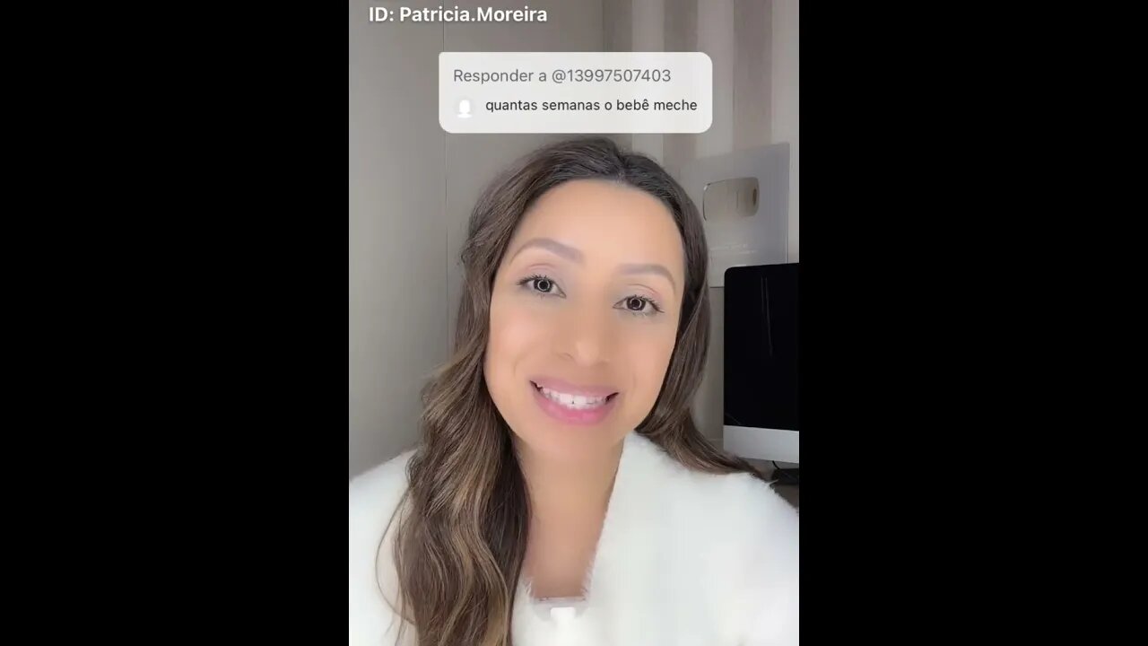 Com quantas semanas o bebê mexe?