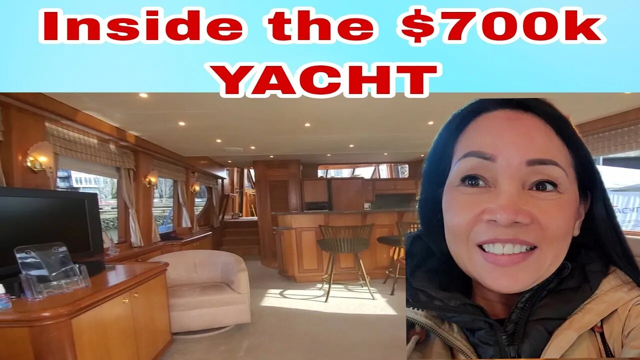 Inside the $700k YACHT!