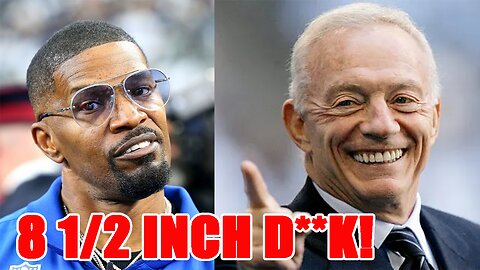 Jamie Foxx SHOCKED! Ends IG Live after Jerry Jones said this about a player's D**K SIZE!