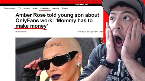 Amber Rose Tells Her Son How She REALLY Makes Money