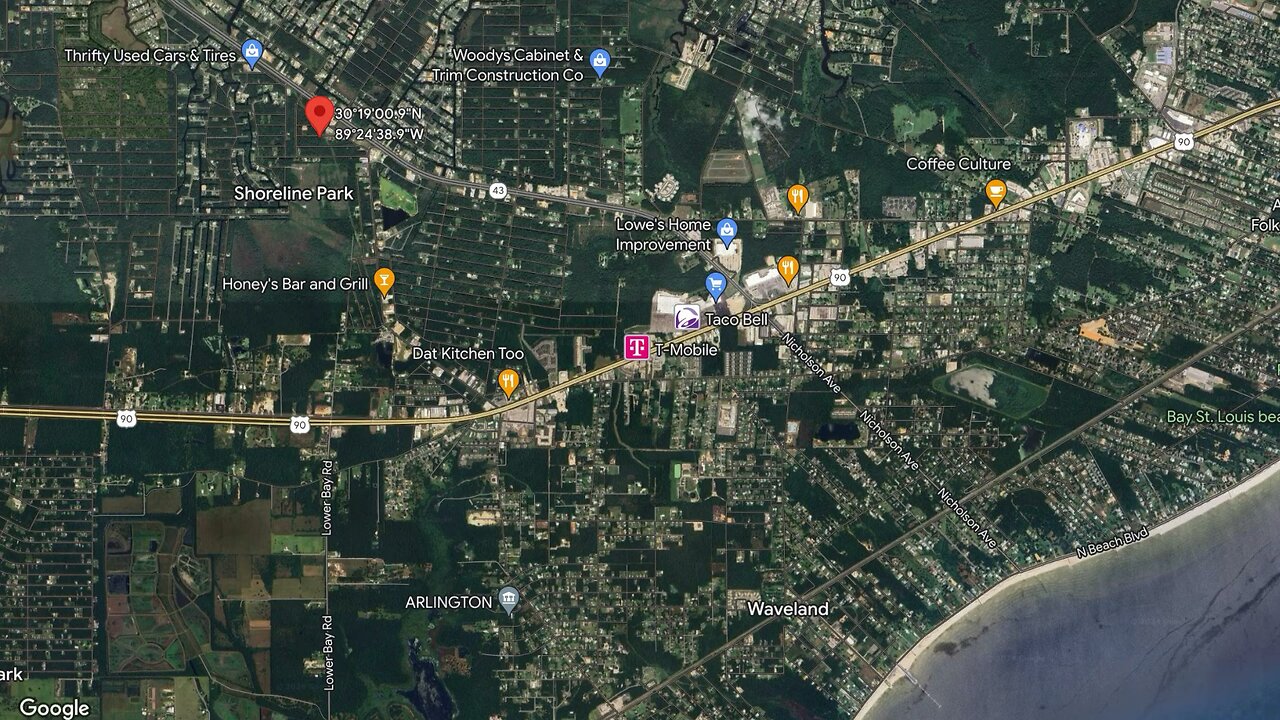 Residential Lot , Shoreline Park , MS. – 5,000 sq.ft.