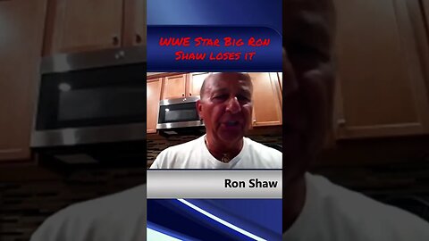 WWE Superstar Ron Shaw loses it