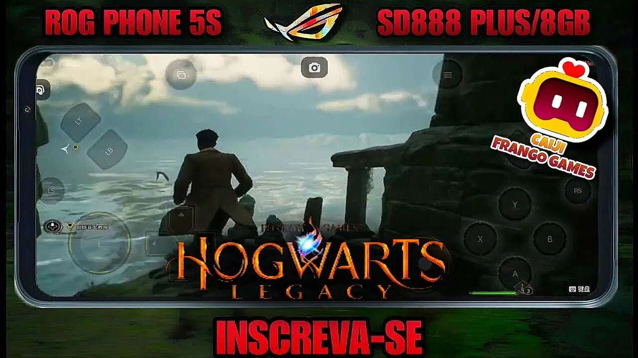 HOGWARTS LEGACY no Android joguei através do Caiji (FrangoGames) e que experiência incrível.