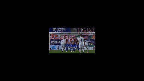 Cristiano Ronaldo's free kick goal against atletico Madridin the champions League