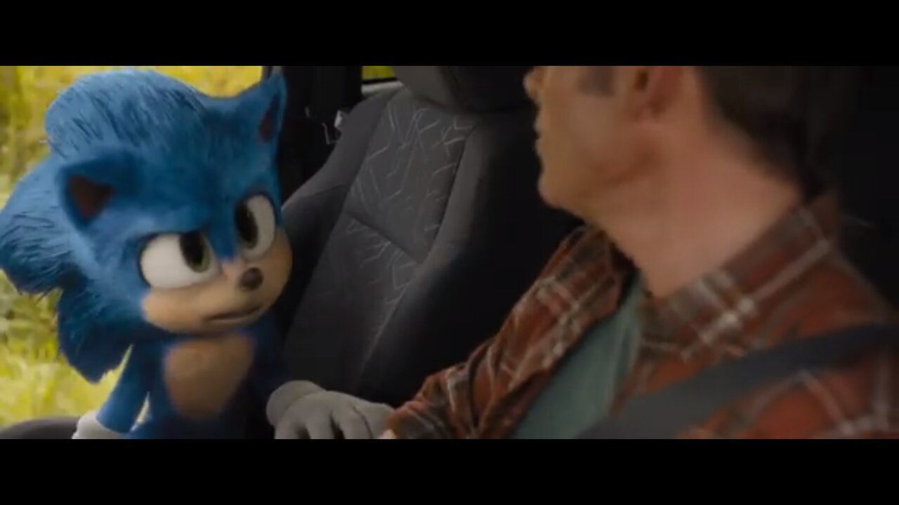 The Sonic movie being relatable