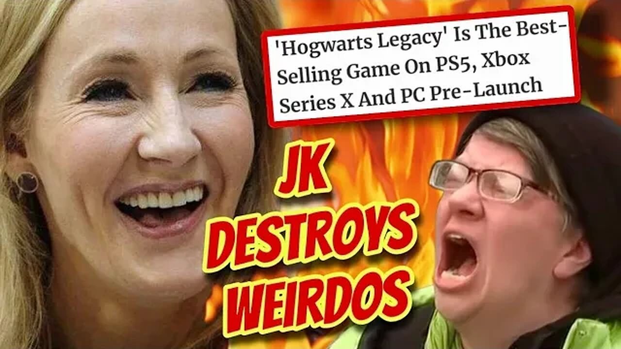 Hogwarts Legacy DOMINATING Sales Charts - SJW Meltdown Over JK Rowling Success