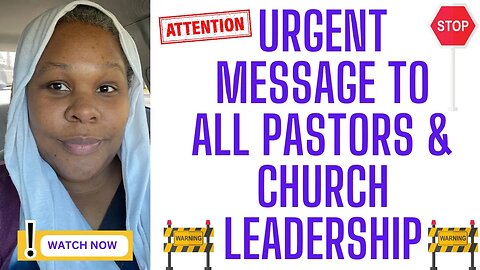 ALLOW THE SPIRIT OF GOD TO LEAD AND FLOW IN THE CHURCH! #jesussaves #salvation #endtimes #lastdays