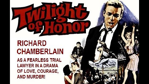 TWILIGHT OF HONOR 1963 Richard Chamberlain's Debut as Lawyer with Impossible Case FULL MOVIE in HD