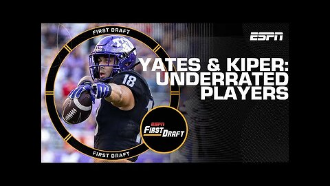 Mel Kiper & Field Yates' MOST UNDERRATED players of 2025 NFL Draft 👀| First Draft🏈