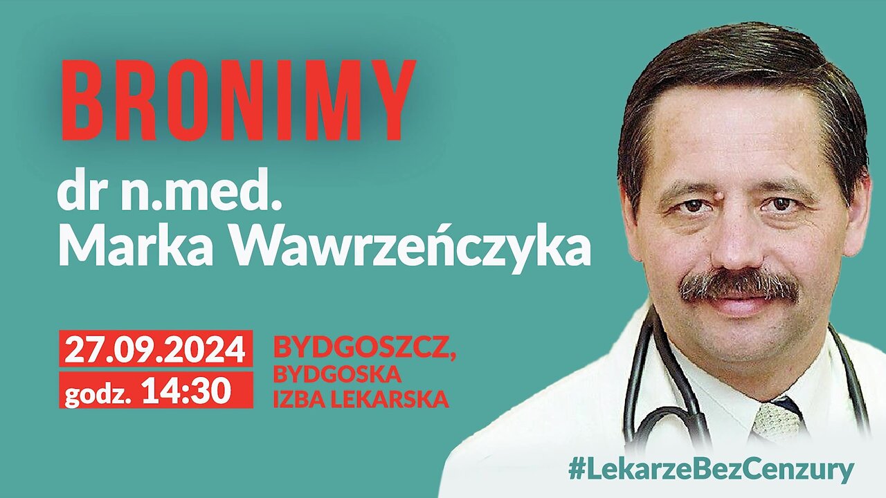 Pacjenci bronią lekarza - dr n.med. Marek Wawrzeńczyk przed sądem w Bydgoszczy