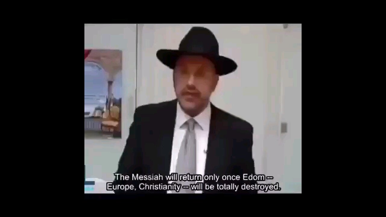 Jews want revenge against white people (Use Full Screen For Subtitles)