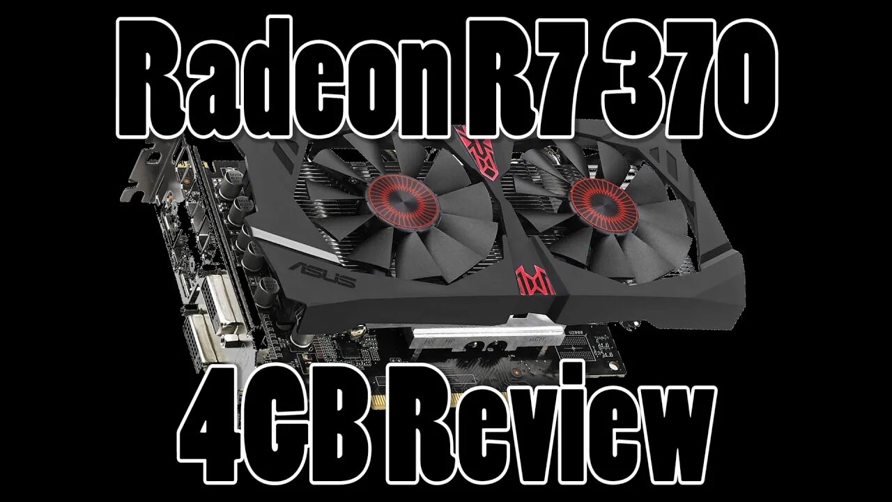 Radeon R7 370 4GB Benchmarks