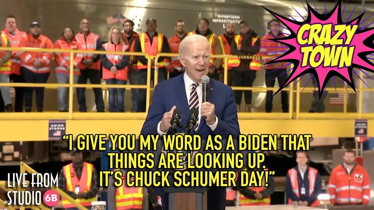 Joe Biden, Mr. Amtrak Himself! (Crazy Town)