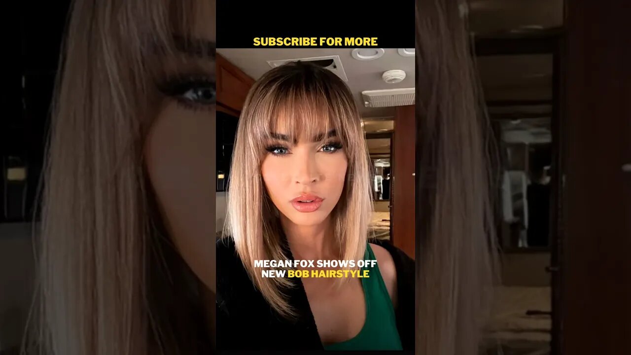 Megan Fox Shows Off New Haircut