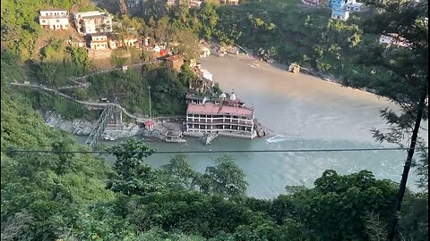 Two Rivers with different waters in India